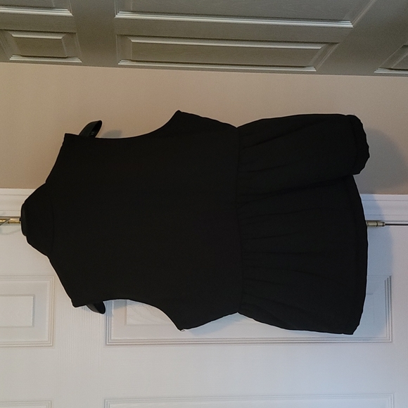 Black lightly filled puffer jacket vest - Picture 6 of 9